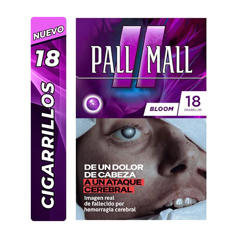 CIGARROS PALL MALL BLOOM DE 18