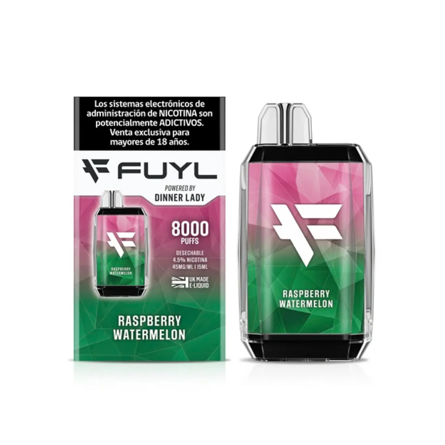 VAPER DINNER LADY FUYL 8K VARIEDADES 3