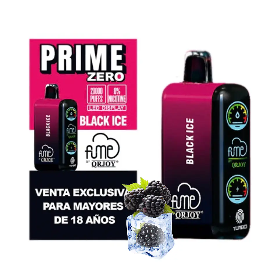 VAPER FUME PRIME ZERO NICOTINA 20K VARIEDADES 1