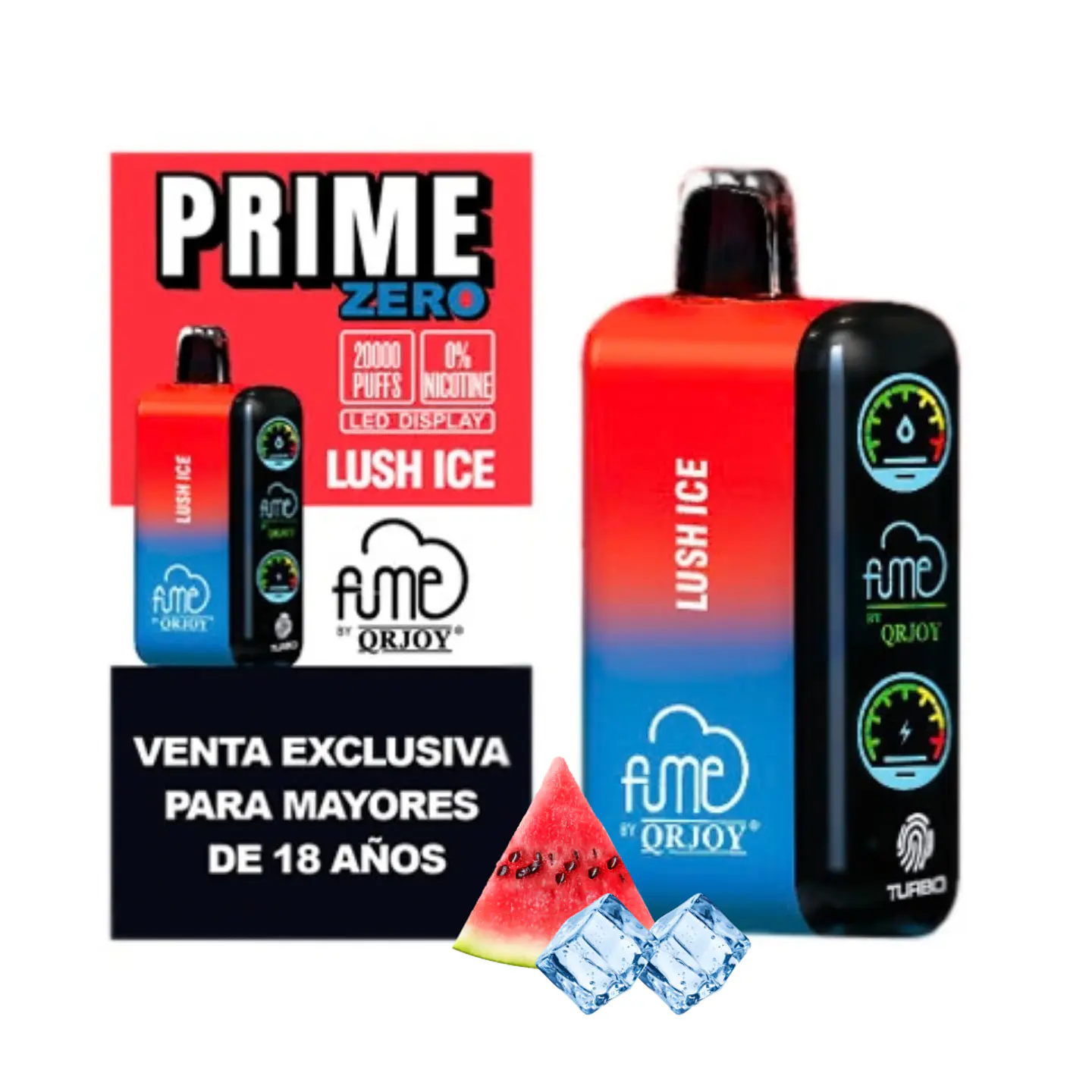VAPER FUME PRIME ZERO NICOTINA 20K VARIEDADES 2