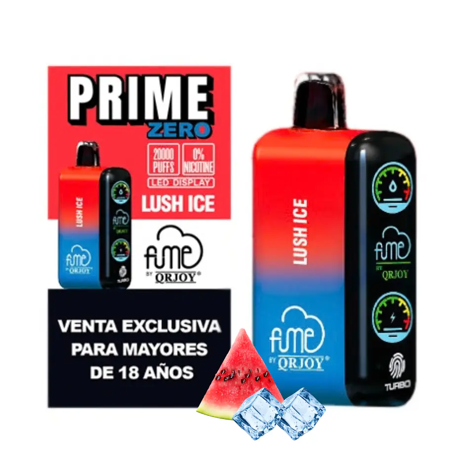 VAPER FUME PRIME ZERO NICOTINA 20K VARIEDADES 2