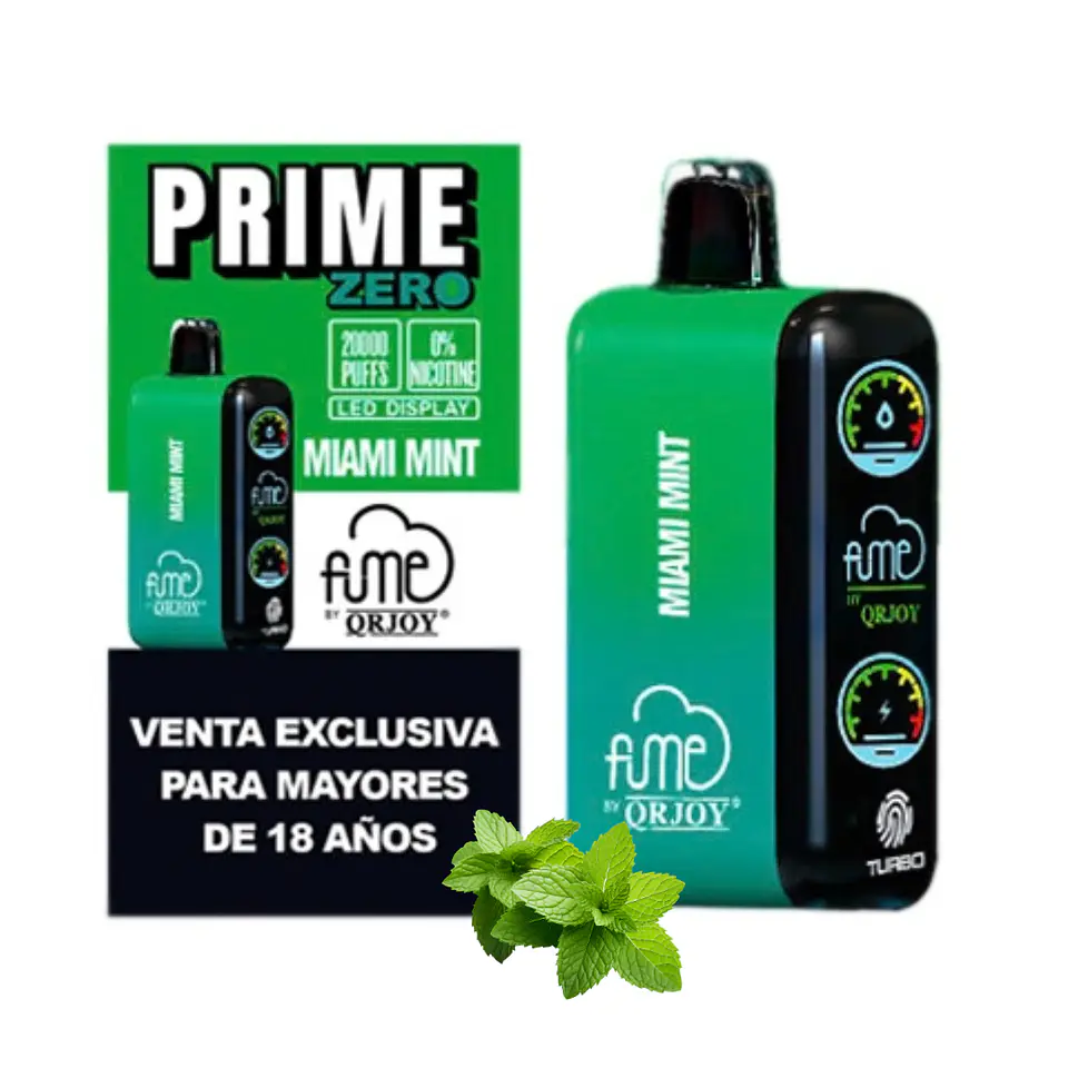 VAPER FUME PRIME ZERO NICOTINA 20K VARIEDADES 4