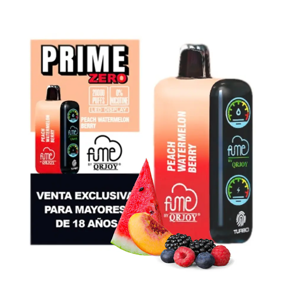 VAPER FUME PRIME ZERO NICOTINA 20K VARIEDADES 6
