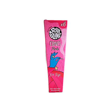 SET 6 CONOS SOULBLIME PINK DE 1 1/4