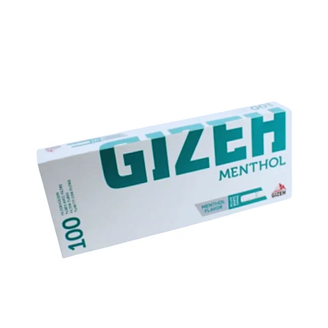 TUBOS GIZEH MENTHOL DE 100