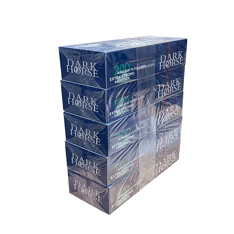 TUBOS DARK HORSE MENTHOL DE 200