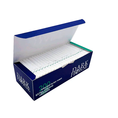 TUBOS DARK HORSE MENTHOL DE 200