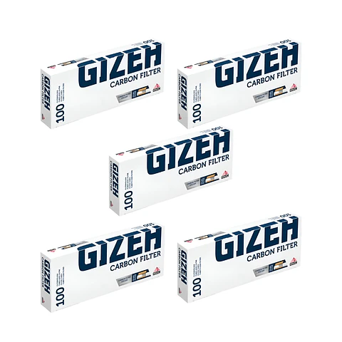 TUBOS GIZEH CARBON ACTIVADO DE 100