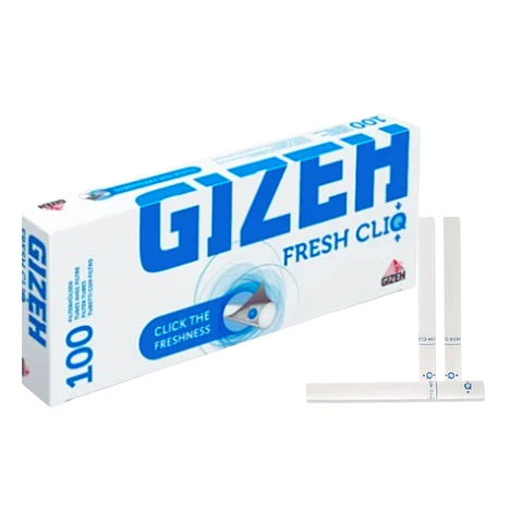 TUBOS GIZEH FRESH CLIQ DE 100
