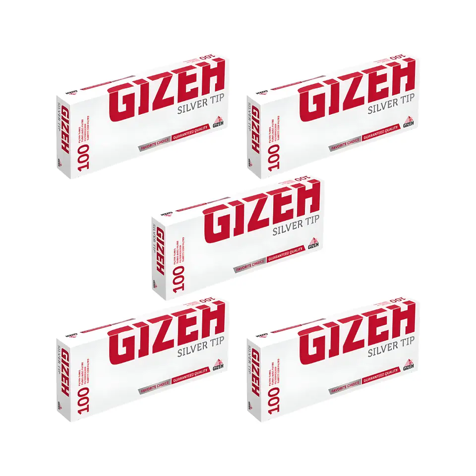 TUBOS GIZEH SILVER DE 100 1