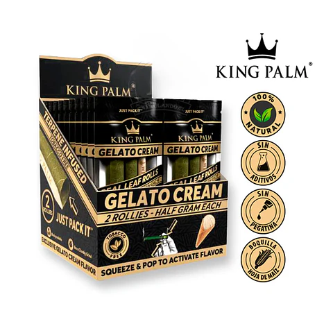 TUBOS KING PALM GELATO CREAM