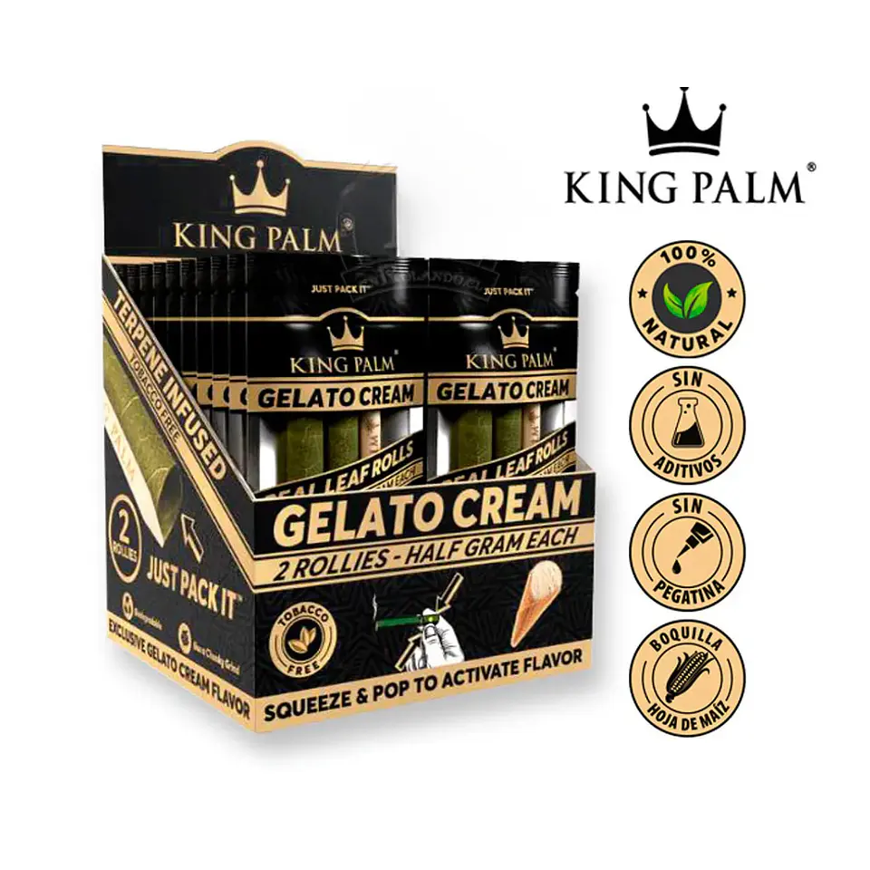 TUBOS KING PALM GELATO CREAM 1