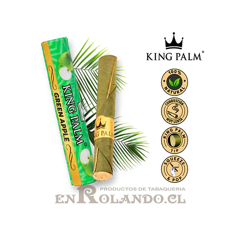 TUBOS KING PALM MANZANA VERDE