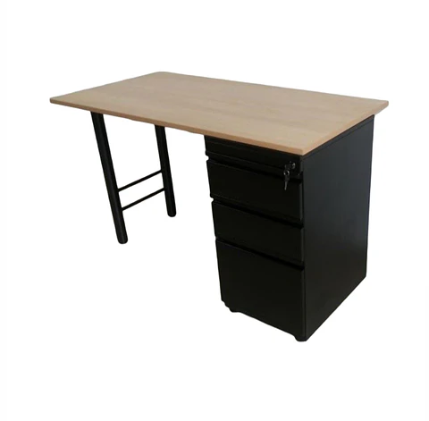 Escritorio con cajonera 120x60