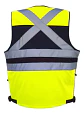 Chaleco Geologo Minero Amarillo Fluor Cinta Reflectante 360° - Miniatura 2