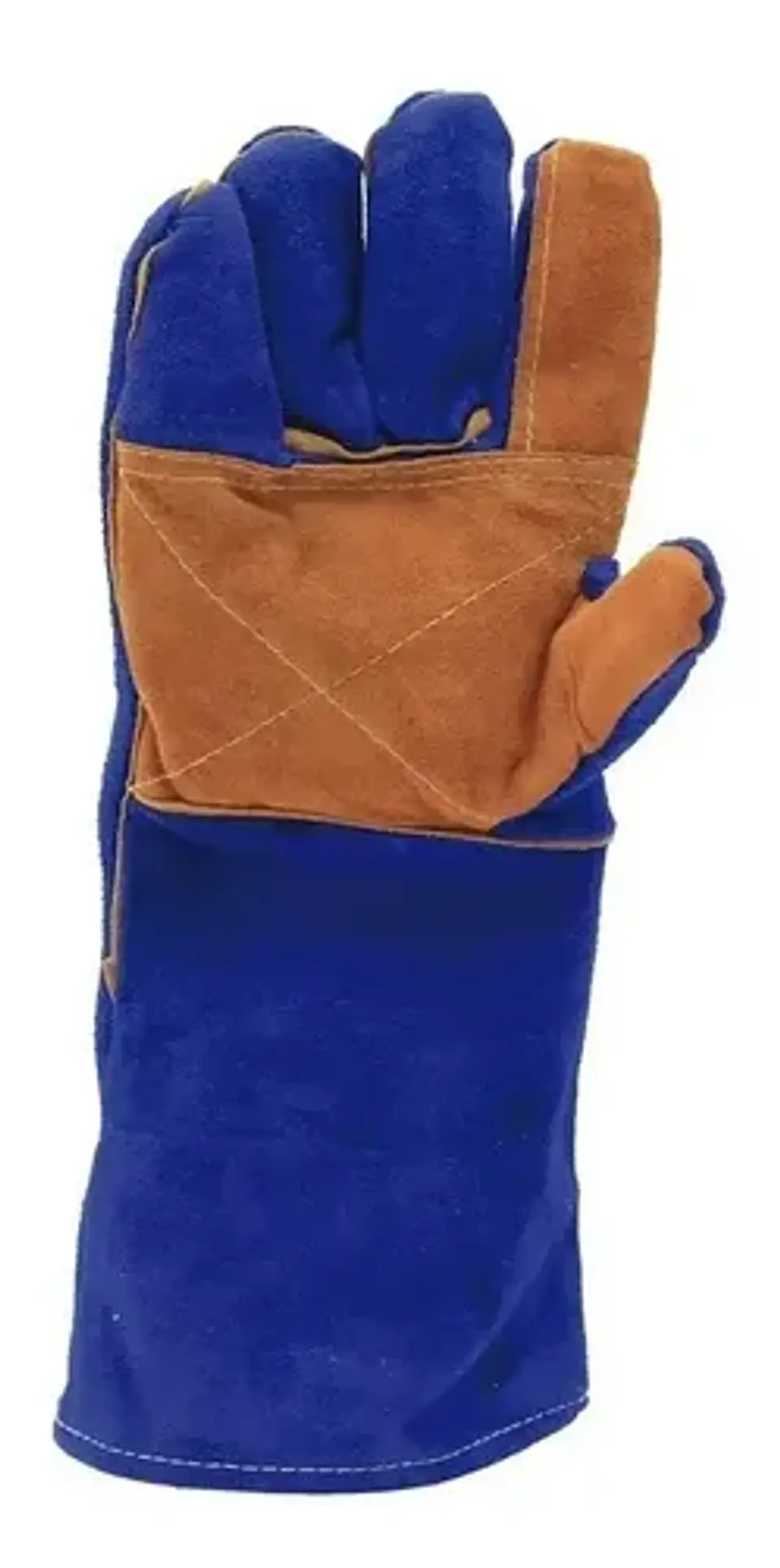 Guante Soldador Azul Kevlar 14 Pulgadas 3