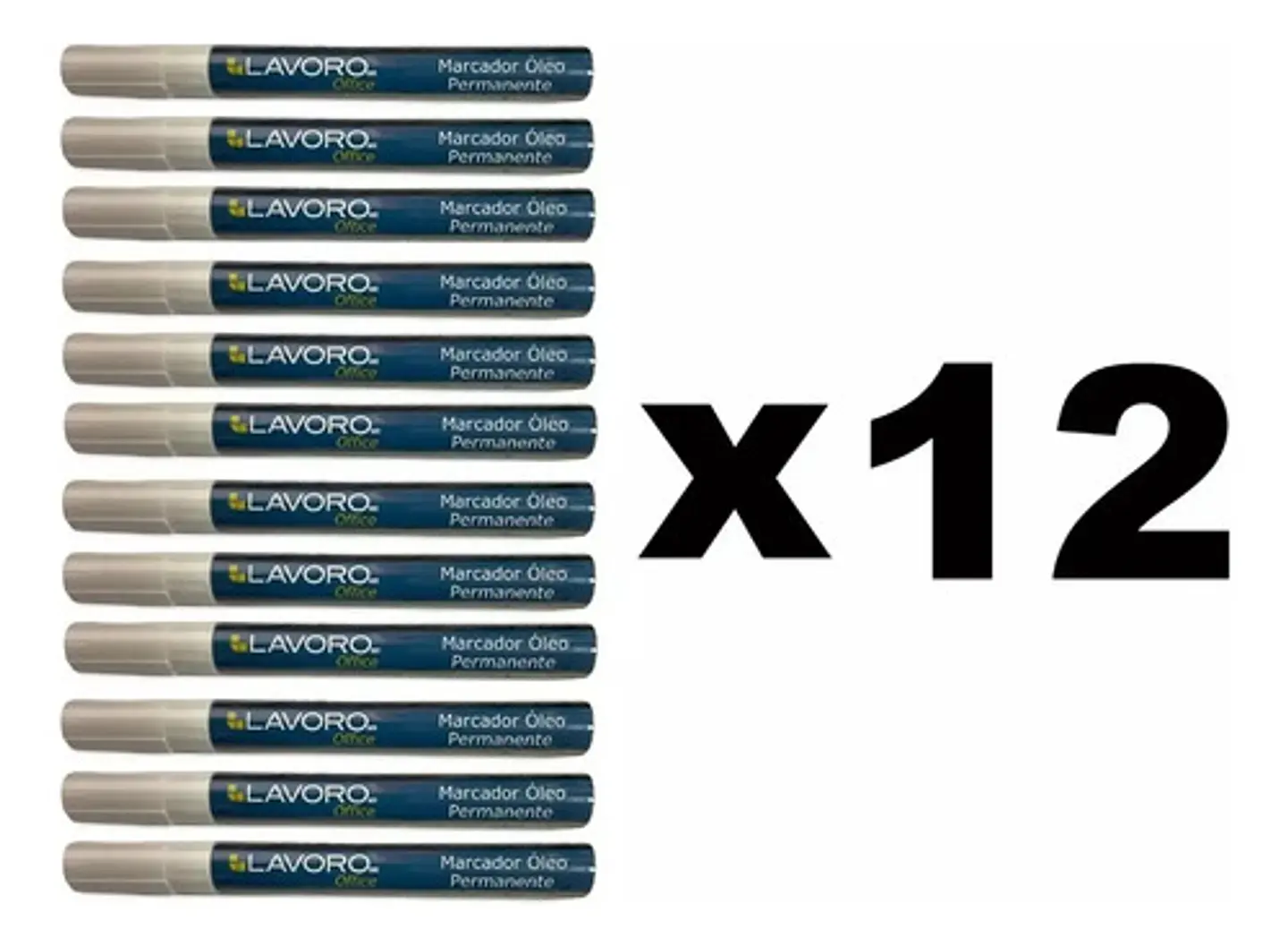 Marca Metal Amarillo Pack 12 Unidades  3