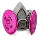 Respirador 3M serie 6000 + Filtros 3m 2096 P100 / Gases Ácidos - Miniatura 1