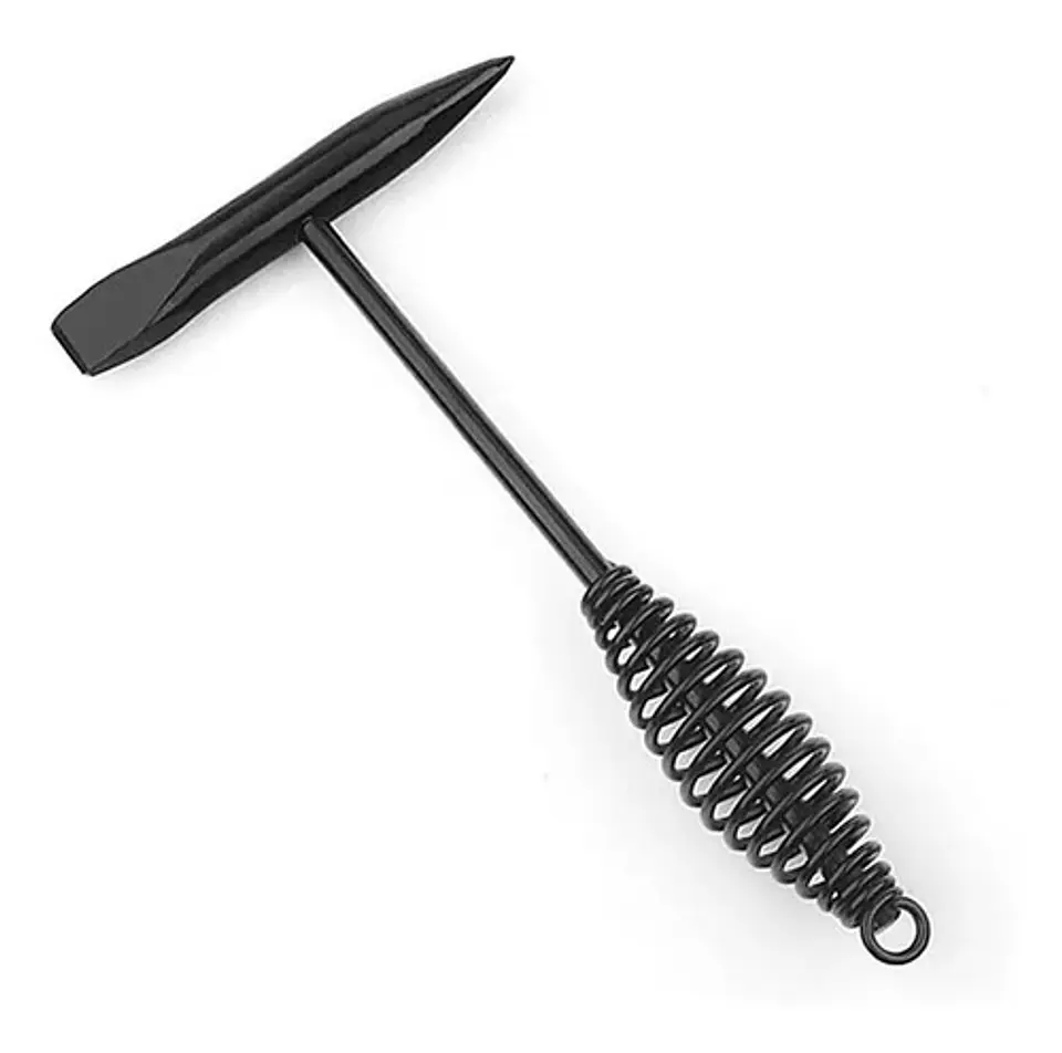 Martillo Picasal Soldador Quita Escoria Mango C/resorte 1