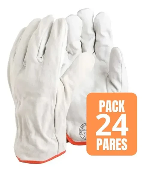 Guante De Cabritilla Certificado Eco 24 Pares (grado B)