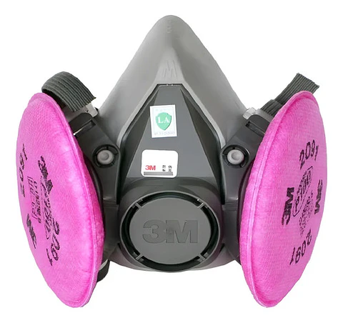 Respirador 3M serie 6000 + Filtros 3M 2091 P100
