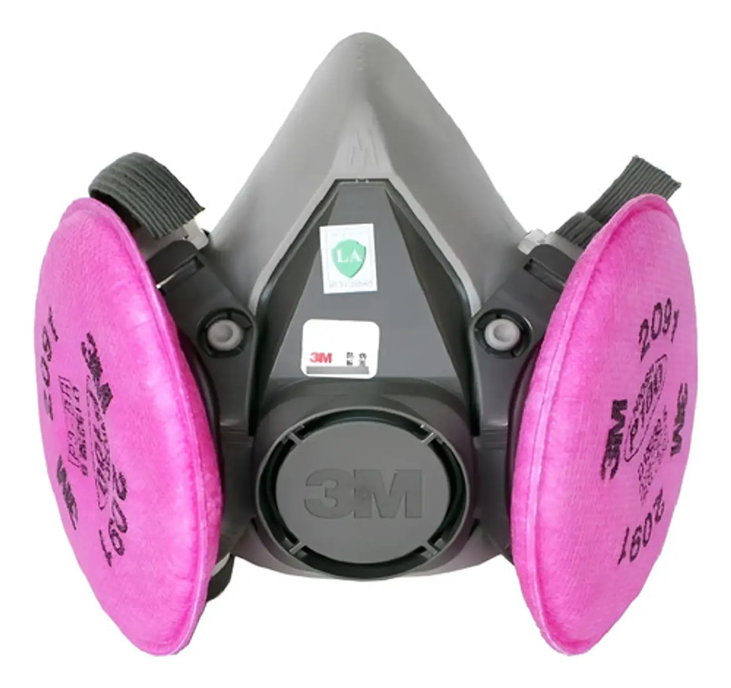 Respirador 3M serie 6000 + Filtros 3M 2091 P100 1