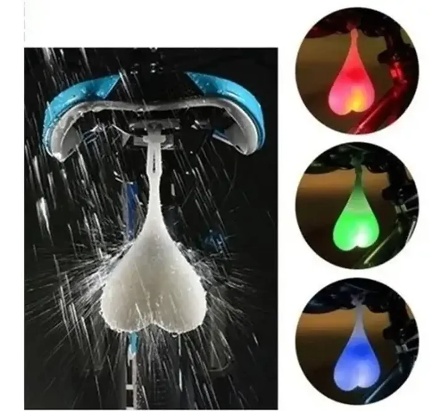 Luz Traseras Para Bicicletas Modelo Bolas Colgantes 3 Modos 2