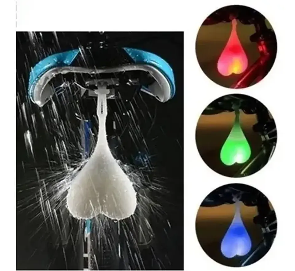 Luz Traseras Para Bicicletas Modelo Bolas Colgantes 3 Modos 2