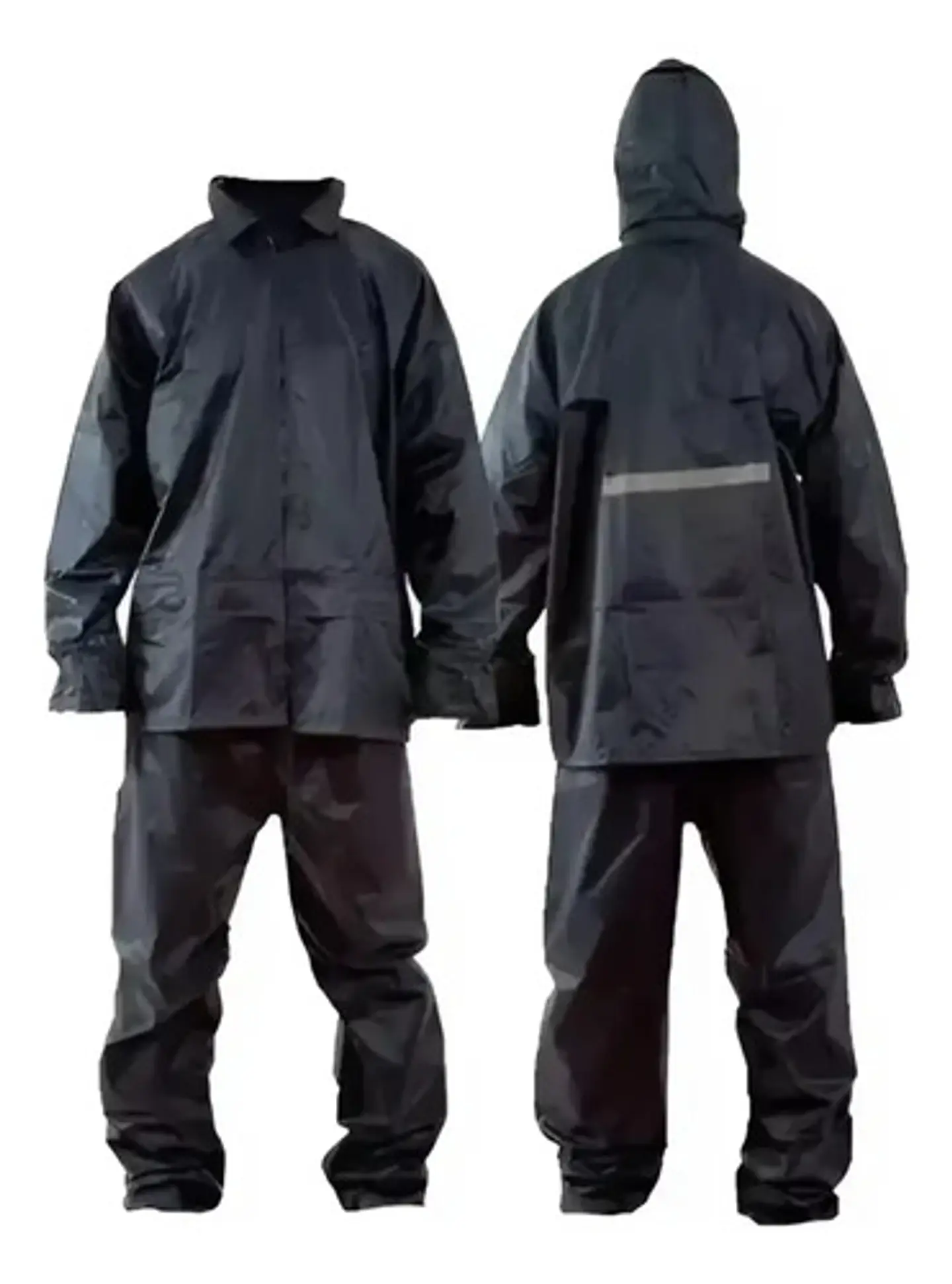 Traje De Agua Lluvia Ejecutivo Azul Alaska  2