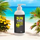 Bloqueador Solar Suntime 1 Lt Factor 50+ Con Dispensador - Miniatura 2