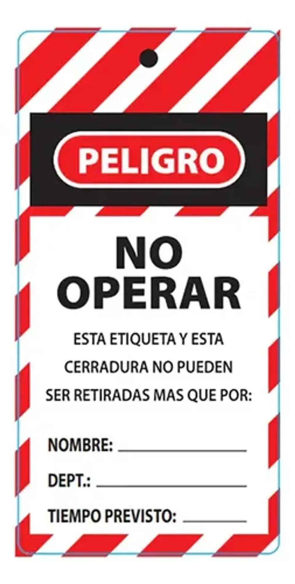 Pack 1 Candado Lockout Dieléctrico + 1 Pinza + 1 Tarjeta  9