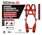 Kit Arnés 3 Argollas +cabo De Vida Doble En Y Gancho Escala - Miniatura 3