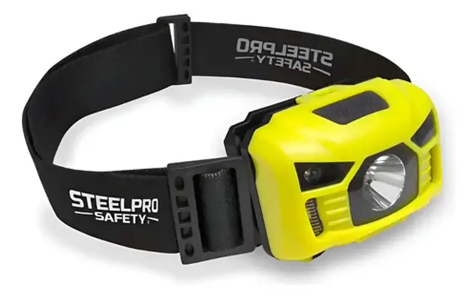 Linterna Recargable Steelpro Sensor-x Blanco Amarillo 2