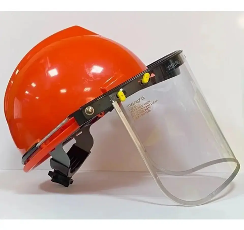 Escudo Protector Facial Para Casco Con Visor 8 X 16  2