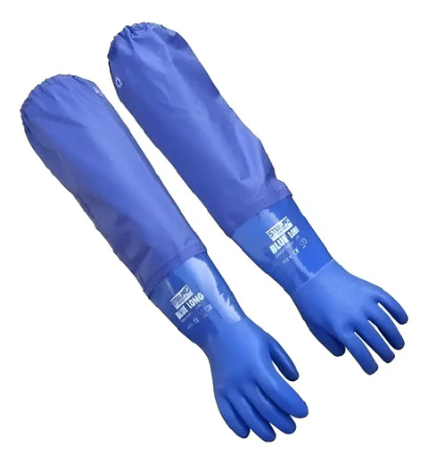 Guante Blue Long Cuff Steelpro Certificado