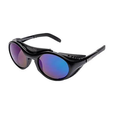 Lentes Mountain Af Espejado Azul Steelpro Negro
