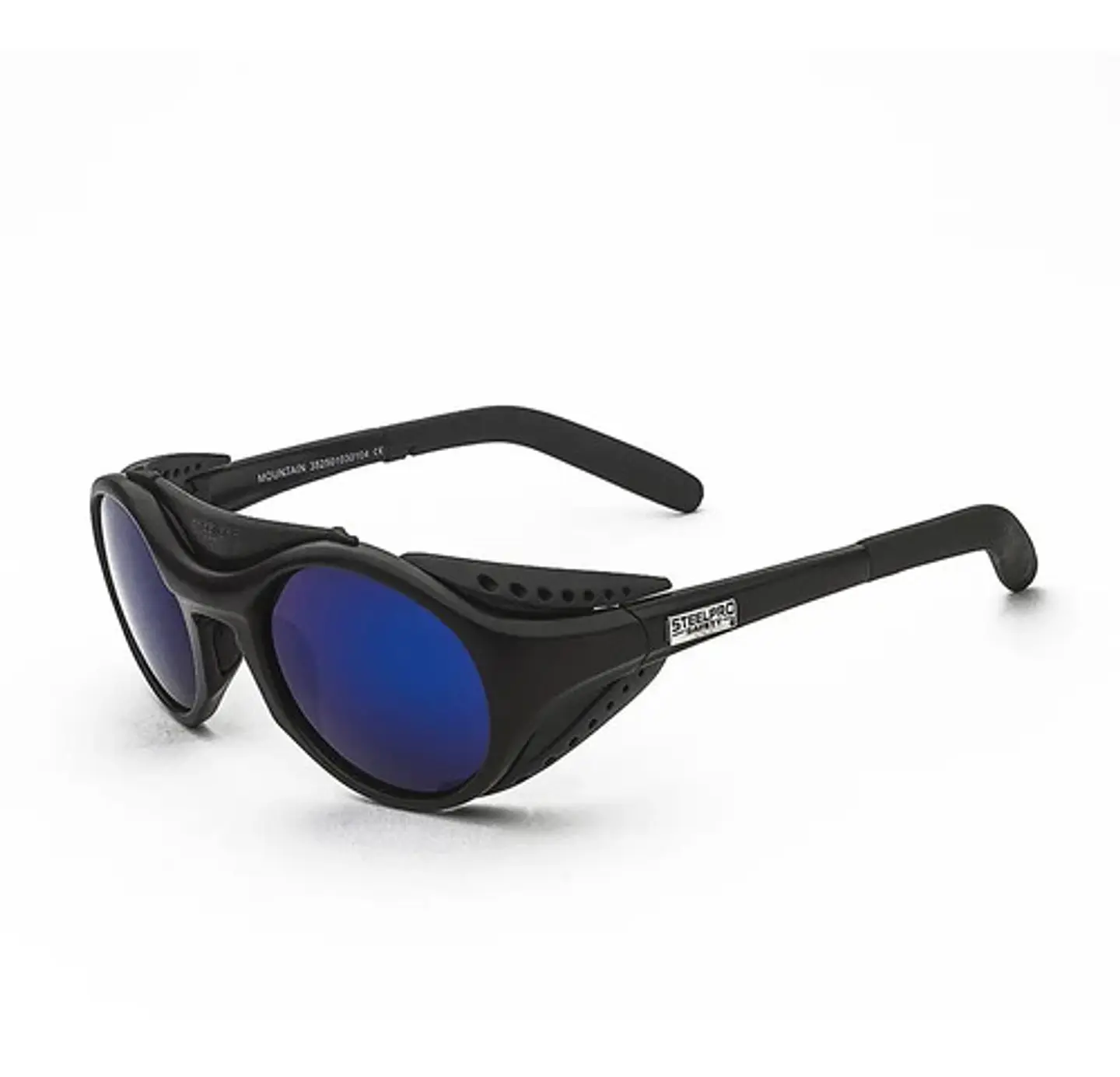 Lentes Mountain Af Espejado Azul Steelpro Negro 3