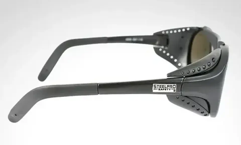 Lentes Mountain Af Espejado Azul Steelpro Negro 4