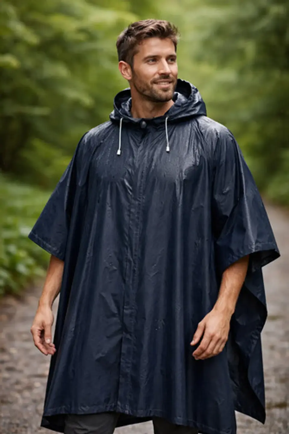 Capa De Pvc, Poncho Para La Lluvia Waterproof Alaska 1