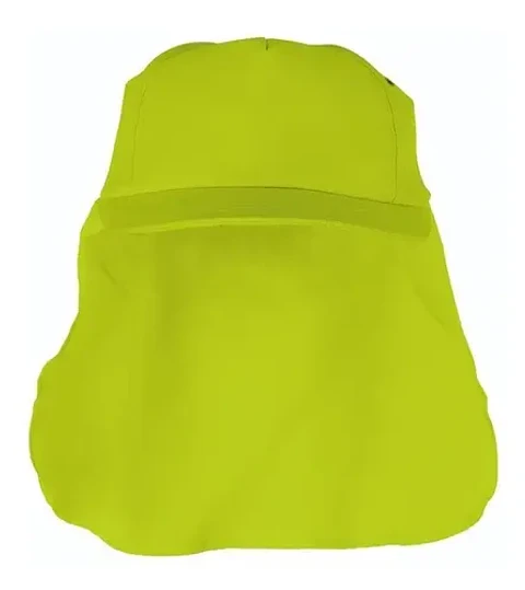 Gorra Kumen Legionario Amarillo Flúor Filtro Uv Protección Sol Unica
