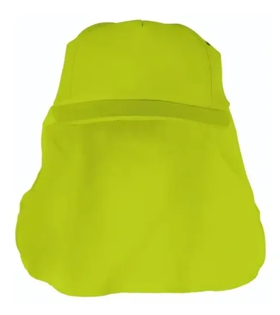 Gorra Kumen Legionario Amarillo Flúor Filtro Uv Protección Sol Unica 1