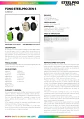 Fono Steelpro Zen 5 Para Casco Color Blanco - Miniatura 2