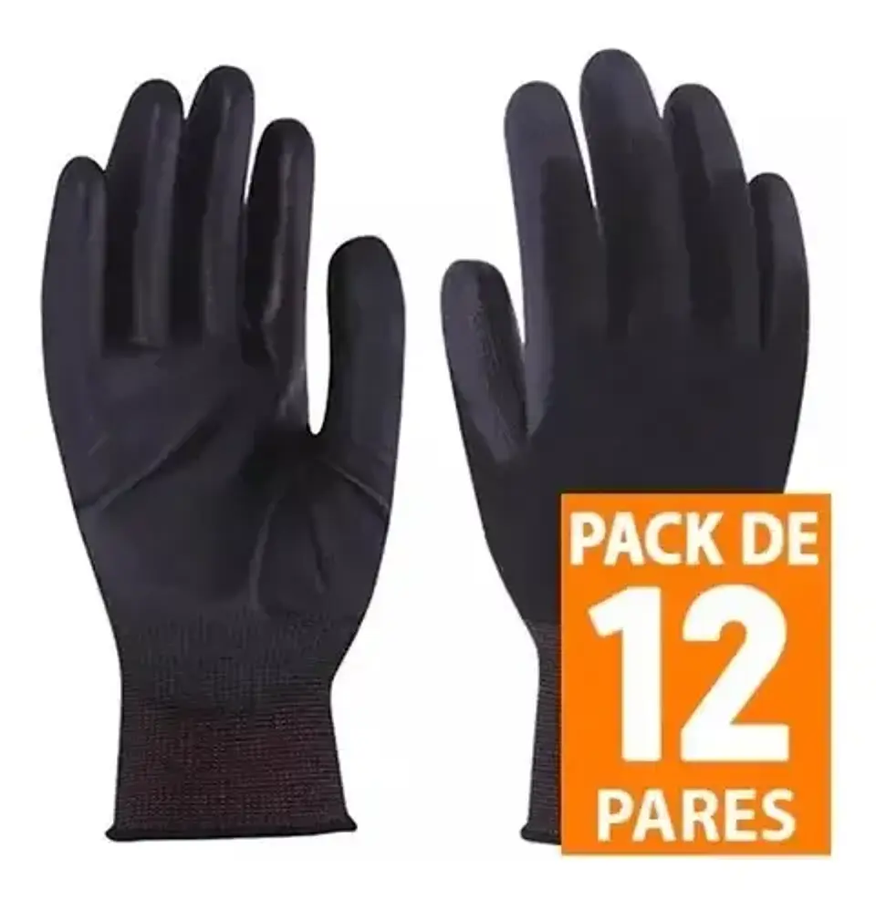 Guante Pu Flex Tacto Fino Pack 12 Pares  1