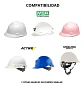 Protector Solar Tipo Ala Para Casco De Seguridad - Miniatura 6