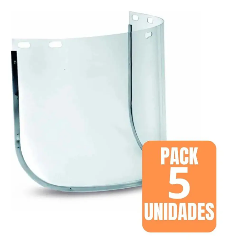 Repuesto Visor 8x16 Oferta X 5 Unidades, Repuesto Escudo X5 2