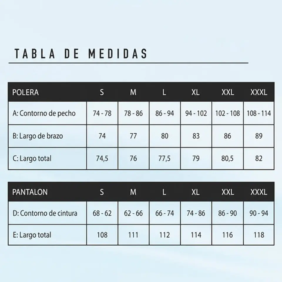 Conjunto Primera Capa Térmico, Respirable. Unisex 3