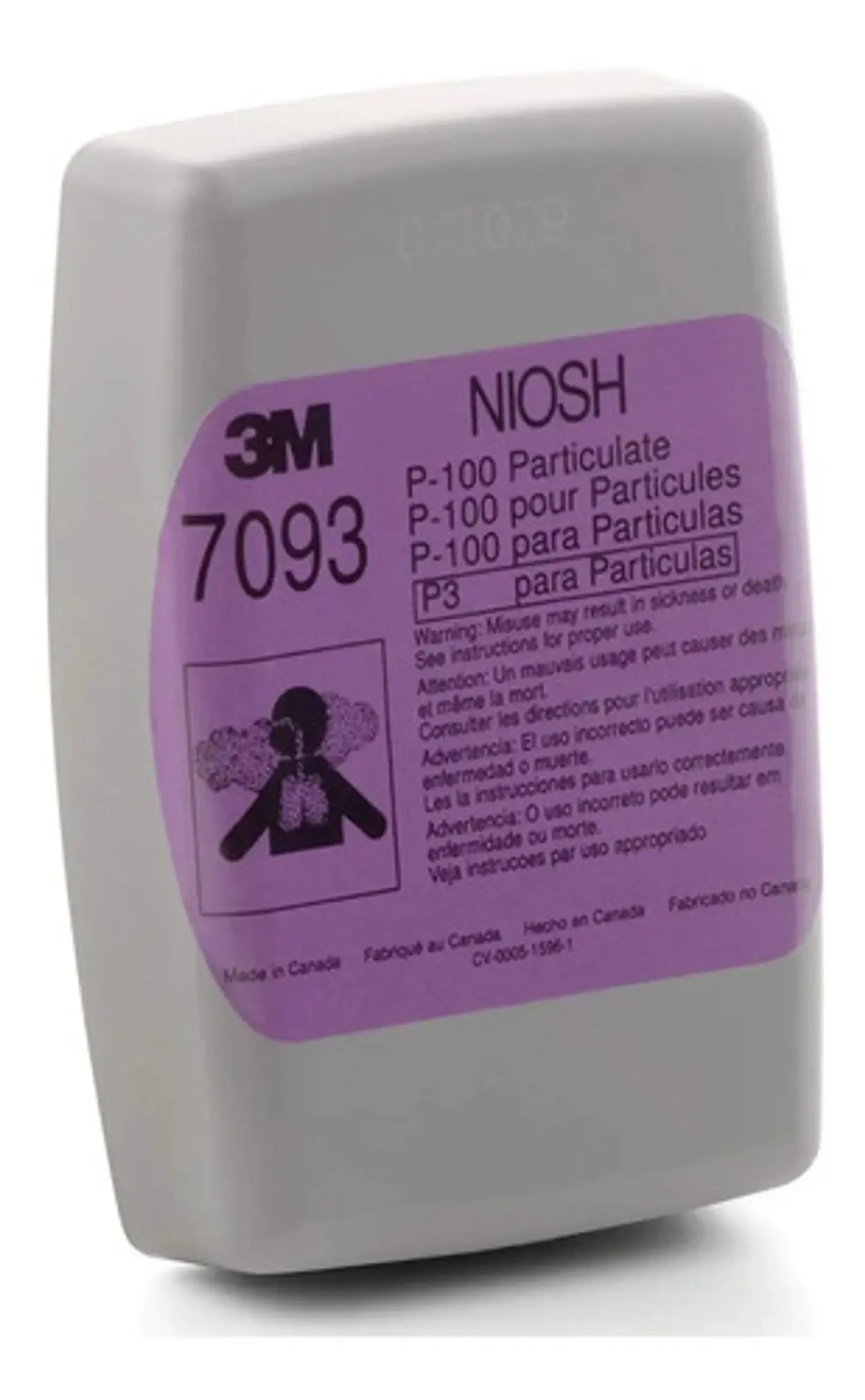 Filtros 3M 7093b P100  2