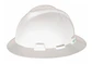 Casco Msa Vgard Ala Completa Blanco - Miniatura 5