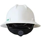 Casco Msa Vgard Ala Completa Blanco - Miniatura 3