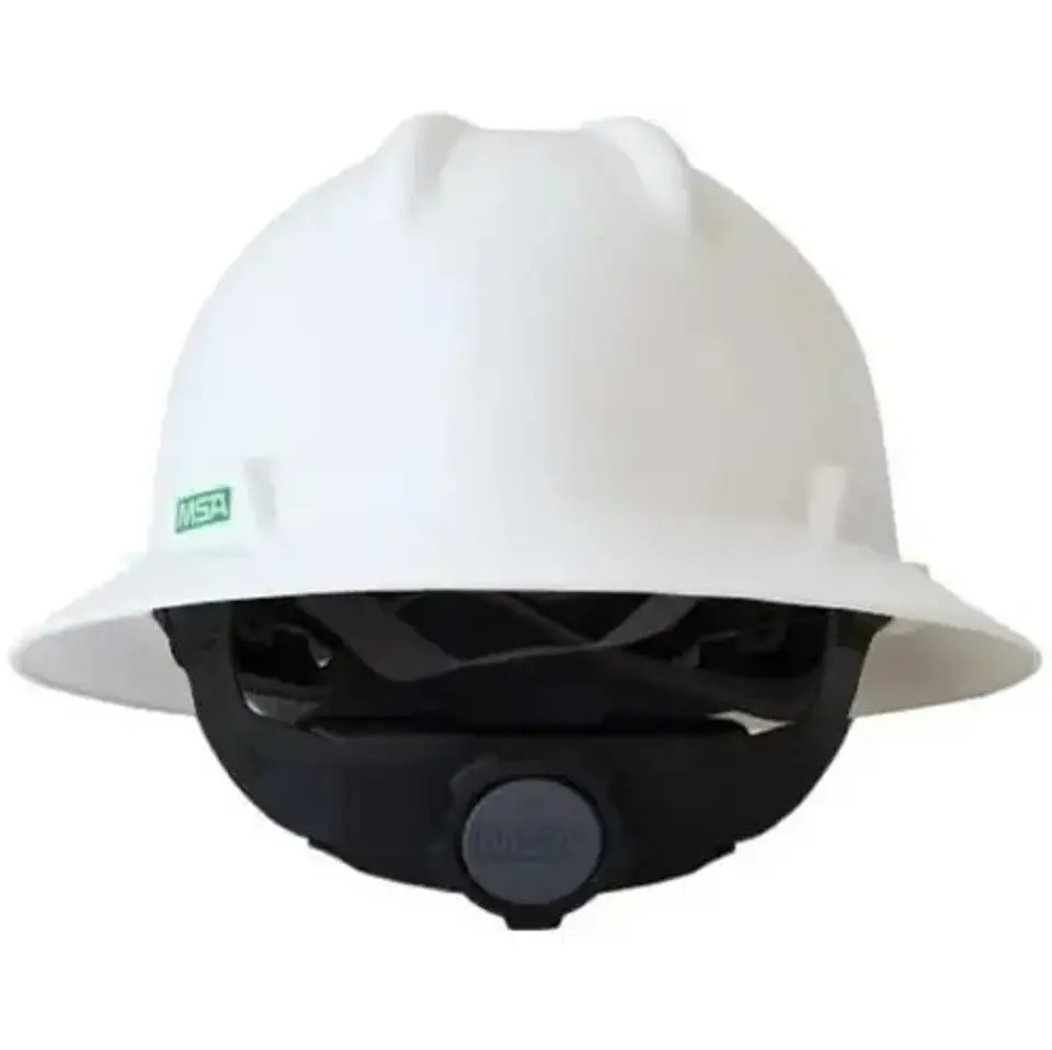 Casco Msa Vgard Ala Completa Blanco 3